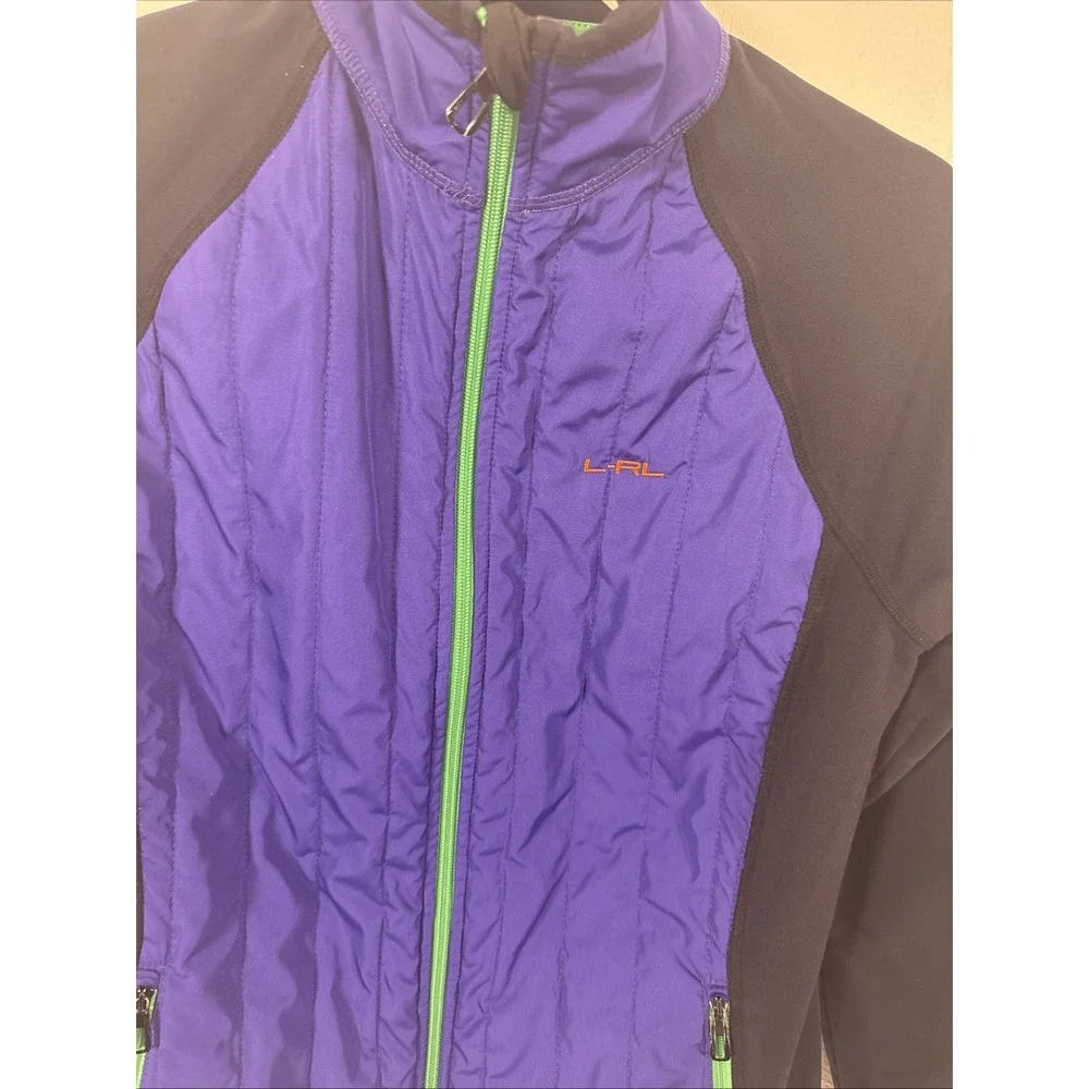 Lauren Active Ralph Lauren Jacket Womens S Purple Full Zip Running‎ Gym Y1
